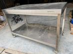Roestvrijstalen tafel 1600x700x600, Ophalen, Zo goed als nieuw