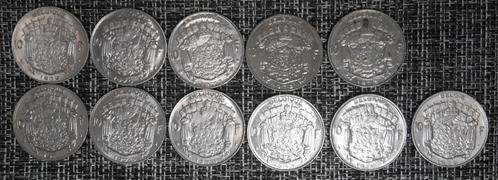 10 Francs België 1969-1979 België 1970- 1979, Postzegels en Munten, Bankbiljetten | België, Setje, Verzenden