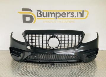 BUMPER Mercedes E W213 AMG +GT Grill 6xpdc 2016-2021 VOORBUM beschikbaar voor biedingen