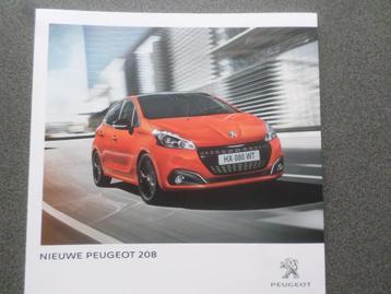 Peugeot 208 Brochure beschikbaar voor biedingen