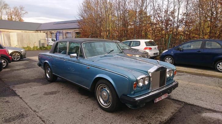 Rolls royce silver shadow 6700cc 1979 150000km ancêtre, Auto's, Rolls-Royce, Bedrijf, Te koop, Silver Shadow, Airconditioning