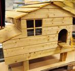 Splinternieuw kippenhok, afhalen te Oudenaarde, Dieren en Toebehoren, Ophalen