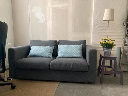 Ikea Vimle 2-zitsbank fauteuil, Huis en Inrichting, Fauteuils, Gebruikt, Kunststof, 125 cm of meer, 75 tot 100 cm, Ophalen
