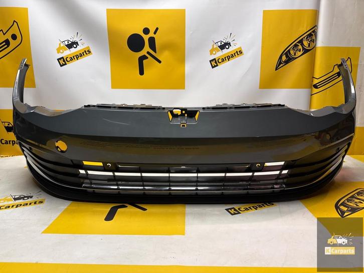 Volkswagen Golf 8 VIII Voorbumper LC7Q Compleet 5H0807221H, Auto-onderdelen, Carrosserie, Bumper, Volkswagen, Voor, Gebruikt