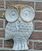 Tuinbeeld v uilen om op te hangen, Tuin en Terras, Ophalen, Gebruikt, Steen, Dierenbeeld