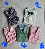 5 hemdjes lange mouw: jacadi blue Bay..., Enlèvement ou Envoi, Comme neuf