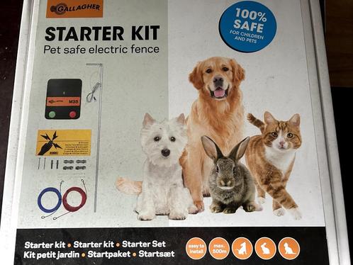 Gallagher honden en kattenschrikdraad starter kit M35, Animaux & Accessoires, Autres accessoires pour animaux, Neuf, Enlèvement