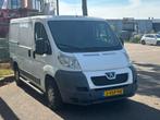 Peugeut boxer 2.2 diesel AIRCO, Auto's, Euro 5, Stof, Zwart, Wit
