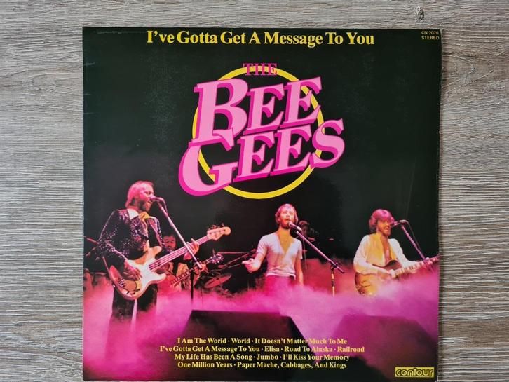 LP: The Bee Gees - I've Gotta Get A Message To Tou, Cd's en Dvd's, Vinyl | Pop, Gebruikt, 12 inch, Ophalen of Verzenden