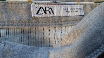 Stijlvolle Zara Men lichtgrijze pantalon Small als nieuw, Kleding | Heren, Broeken en Pantalons, Ophalen of Verzenden, Zo goed als nieuw