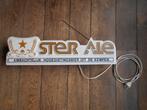 Publicité Ster Ale (brasserie Sterkens Hoogstraten), Collections, Panneau, Plaque ou Plaquette publicitaire, Comme neuf, Autres marques