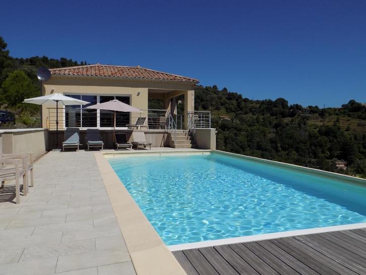 Villa met zwembad  prachtig gelegen nabij Les Vans Z-Ardèche, Vakantie, Vakantiehuizen | Frankrijk, Ardèche of Auvergne, Landhuis of Villa
