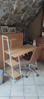 Bureau d' ordinateur+ chaise., Ophalen, Zo goed als nieuw, Bureau