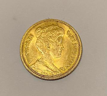 Gouden 5 Gulden 1912 beschikbaar voor biedingen