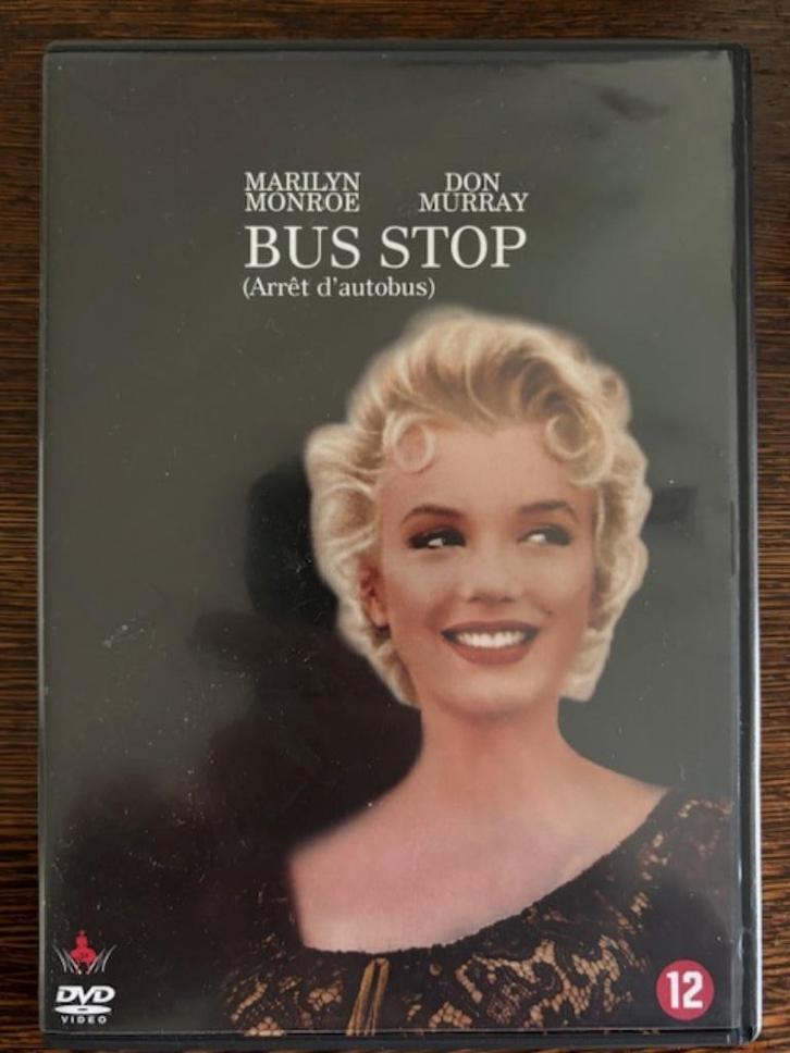 Bus Stop Marilyn Monroe DVD, CD & DVD, DVD | Classiques, Comme neuf, Comédie, 1940 à 1960, Tous les âges, Enlèvement ou Envoi