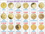 2,5 euro België LOS in munthouder, Ophalen of Verzenden, België, 5 euro