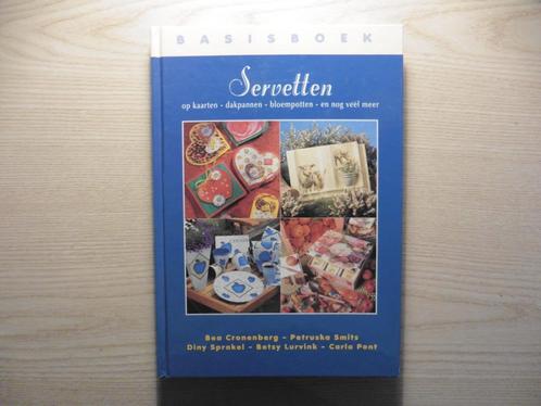 Boek ‘Basisboek Servetten’., Boeken, Hobby en Vrije tijd, Zo goed als nieuw, Ophalen of Verzenden