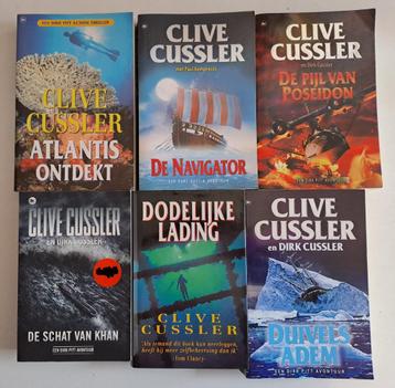 Boeken Clive Cussler beschikbaar voor biedingen