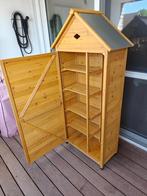 Houten kast voor in de tuin, Jardin & Terrasse, Bancs de jardin, Enlèvement, Neuf, Bois