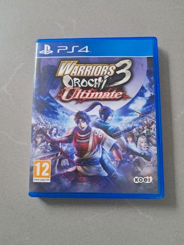 Warriors Orochi Ultimate 3 spel PS4 beschikbaar voor biedingen