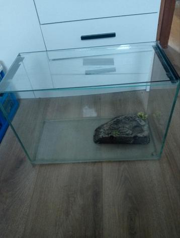 Aquarium schildpad schildpadden aquarium met drijfeiland, Enlèvement, Comme neuf