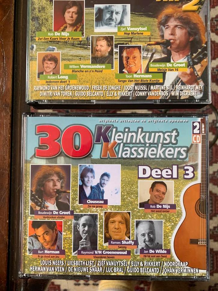 Kleinkunst klassiekers deel 1 , 2 en 3, Cd's en Dvd's, Cd's | Verzamelalbums, Zo goed als nieuw, Ophalen