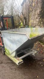 Kiepcontainer, kantelbak, kipcontainer, galvanisé, Zakelijke goederen, Ophalen