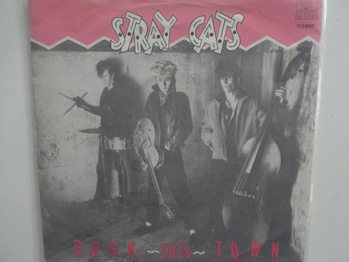 Stray Cats - Rock This Town (1981), Cd's en Dvd's, Vinyl Singles, Single, Ophalen of Verzenden