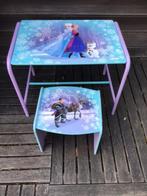 Disney frozen bureau met kruk, Kinderen en Baby's, Ophalen, Gebruikt, Tafel(s) en Stoel(en)