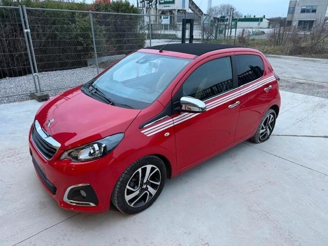 Peugeot 108 2017, Autos, Peugeot, Entreprise, Achat, Essence, Euro 6, Autre carrosserie, 5 portes, Boîte manuelle, Rouge, Noir