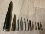 Verzameling dummy patronen, Verzamelen, Militaria | Algemeen, Verzenden, Landmacht, Hulzen of Bodemvondsten