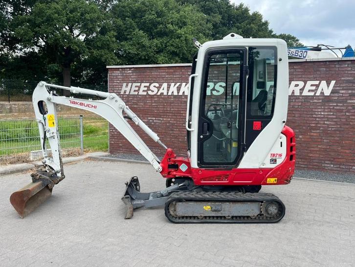 Takeuchi TB219, Zakelijke goederen, Machines en Bouw | Kranen en Graafmachines, Graafmachine, Ophalen of Verzenden