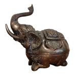 Zilverkleurige olifant, Antiek en Kunst, Ophalen of Verzenden