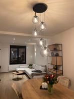 Hanglamp met 5 glazen bollen, Ophalen