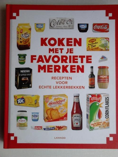 Koken met je favoriete merken, Boeken, Kookboeken, Zo goed als nieuw, Ophalen of Verzenden