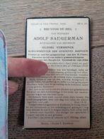 Bp burgemeester Baaigem, 1864-1930, Saegerman Adolf, Verzamelen, Ophalen of Verzenden