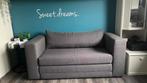Grijs zetelbed, Huis en Inrichting, Ophalen, Nieuw, 140 cm, Twijfelaar