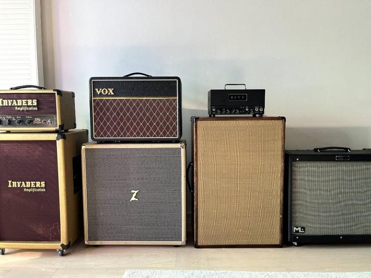 Fender/Dr Z/Vox/Invaders/Cathedral Cabs, Muziek en Instrumenten, Versterkers | Bas en Gitaar, Gebruikt, Ophalen