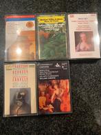 5 cassettebandjes met klassieke muziek oa Beethoven, Mozart, CD & DVD, Cassettes audio, Comme neuf, Originale, 2 à 25 cassettes audio