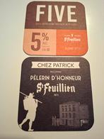 Sous-verres à bière St Feuillien Erepelgrim, Collections, Enlèvement ou Envoi