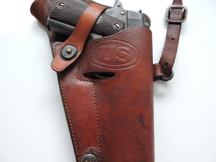 1942-1945 US étui HOLSTER PARA COLT 45 ENGER KRESS, Collections, Objets militaires | Seconde Guerre mondiale, Autres, Envoi