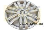 Volkswagen Caddy (7/15-12/20) wieldeksel 16" (1ZX fijnzilver, -, Verzenden, -, Nieuw