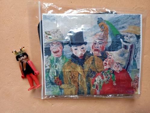 493) James Ensor brillendoekje, Antiek en Kunst, Kunst | Overige Kunst, Ophalen of Verzenden