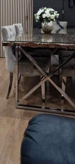 Eetkamer, Huis en Inrichting, Tafels | Eettafels, Ophalen, Gebruikt, 50 tot 100 cm, Vijf personen of meer