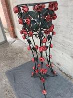Oude smeedijzeren plantenstaander...110cm...0478028005, Ophalen of Verzenden, Gebruikt