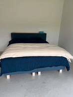 Boxspring 180/200cm, Maison & Meubles, Chambre à coucher | Lits boxsprings, Boxspring, Deux personnes, Bleu, 180 cm