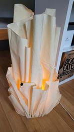 Lampe en toile durcie, Maison & Meubles, Lampes | Lampes de table, Comme neuf, Enlèvement, Moderne, 50 à 75 cm