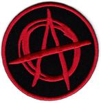 Anarchy stoffen opstrijk patch embleem #2, Collections, Musique, Artistes & Célébrités, Vêtements, Envoi, Neuf