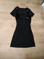 Zwarte jurk met glitters, Taille 36 (S), Noir, Enlèvement ou Envoi, Au-dessus du genou