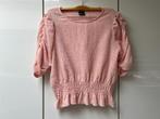 Gina Tricot roze t-shirt - Maat S, Kleding | Dames, Ophalen of Verzenden, Roze, Zo goed als nieuw, Maat 36 (S)